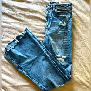 American Eagle Fit and Flare Jeans